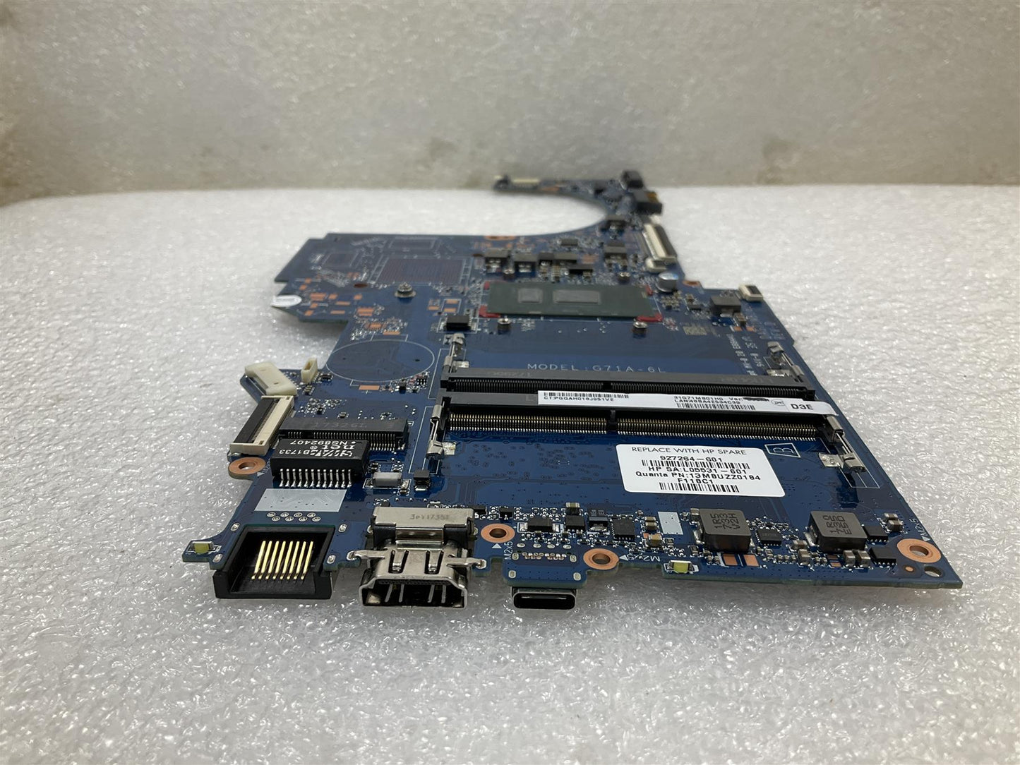For HP Pavilion 14-BK 927264-601 L05531-601 Intel Core i7-7500U UMA Motherboard