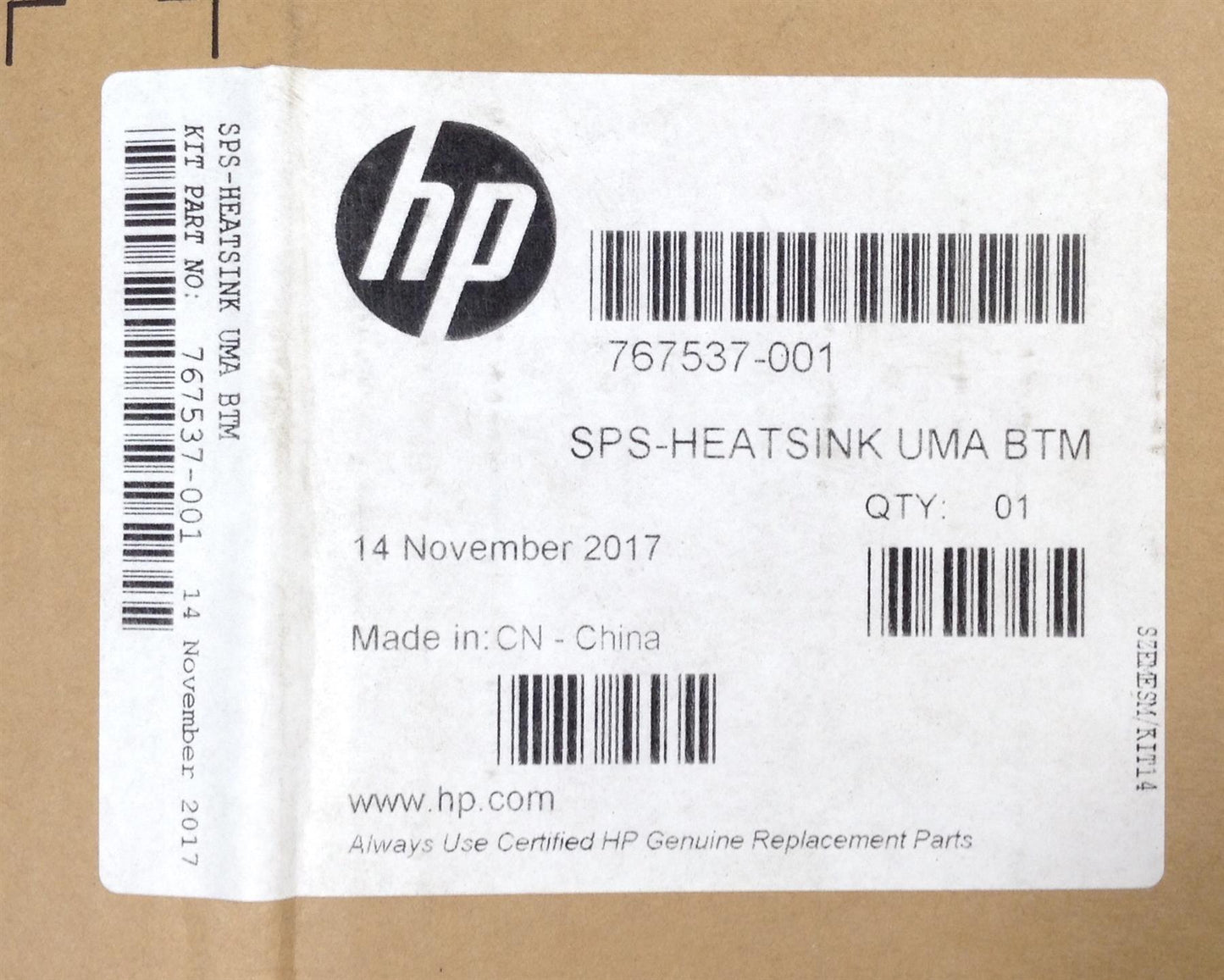 Hp 15-R 767537-001 CPU Processor Heatsink Cooler Cooling Copper Original NEW