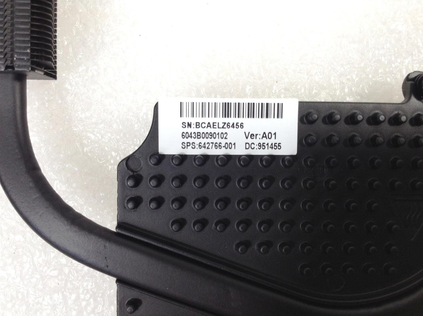 Hp 8460p/6460b/6560b 642766-001 CPU Heatsink Cooler Cooling Copper Original NEW