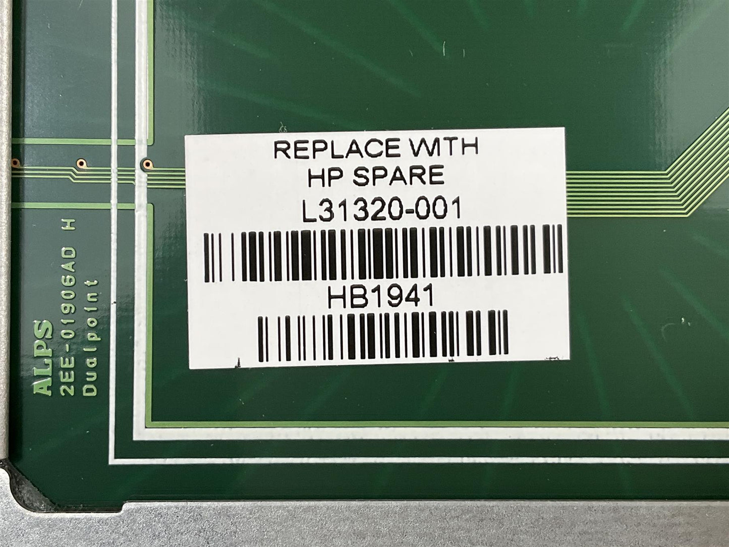 HP ZBook 17 G5 G6 L31320-001 Touchpad Mouse 6 Button Buttons Board Genuine NEW