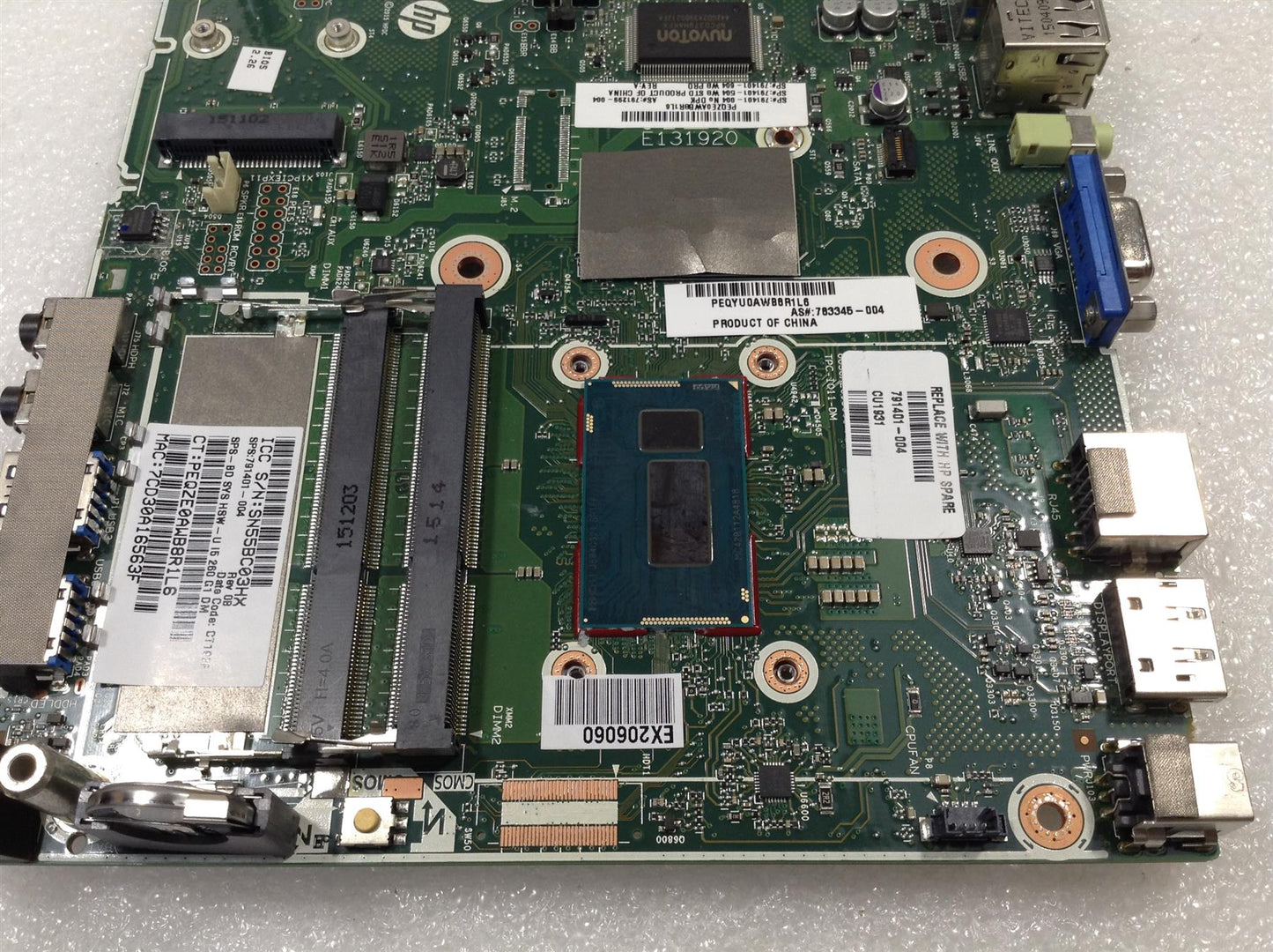 HP 260 G1 Desktop Mini PC 791401-004 Intel Dual Core Motherboard NEW