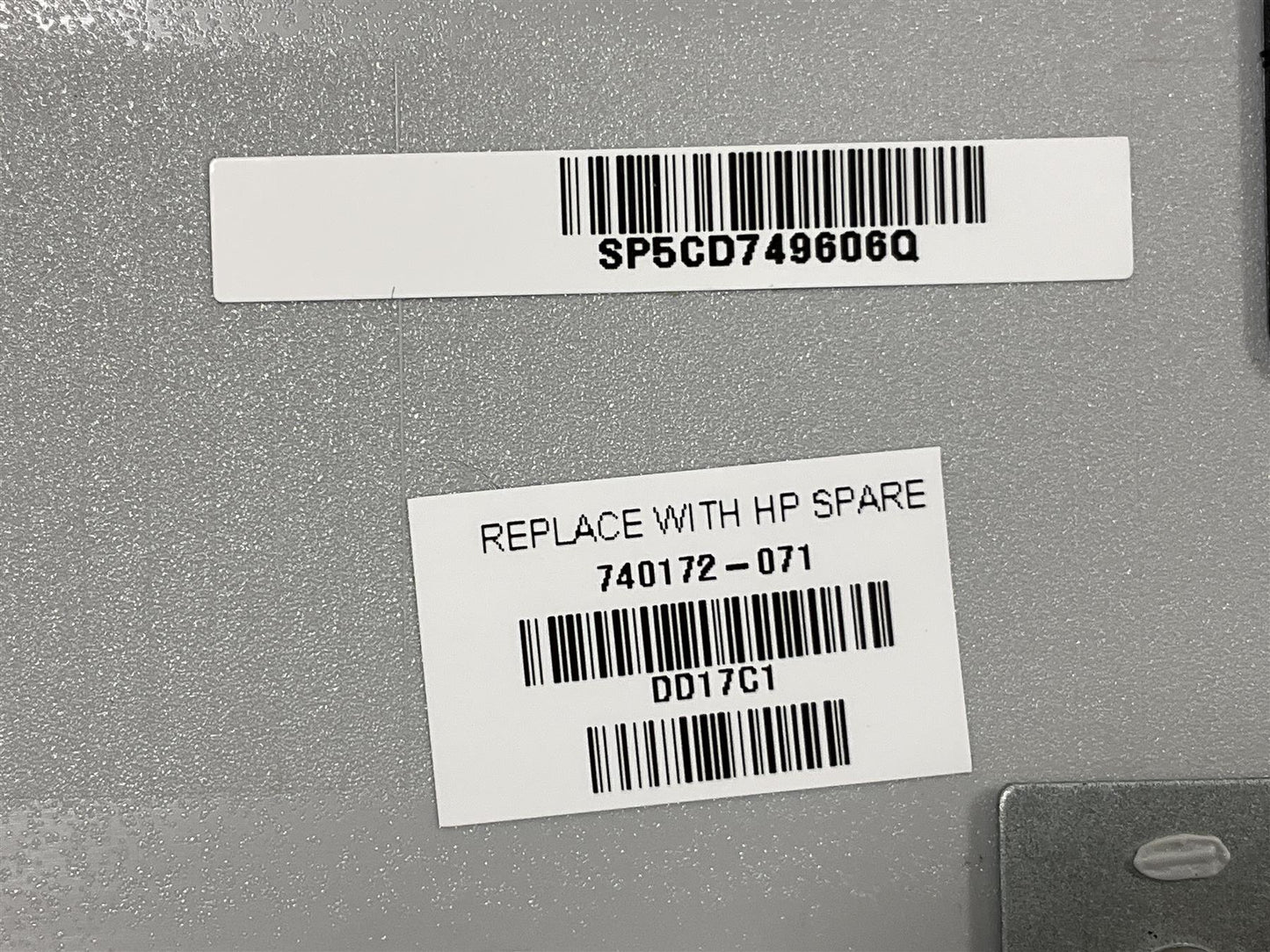 HP Chromebook 14 G1 740172-071 Spanish Spain ES Keyboard Palmrest NEW