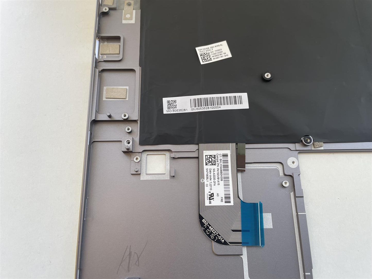 For HP HP ZBook Studio G8 M14607-051 Palmrest Top Cover Keyboard French Fran NEW