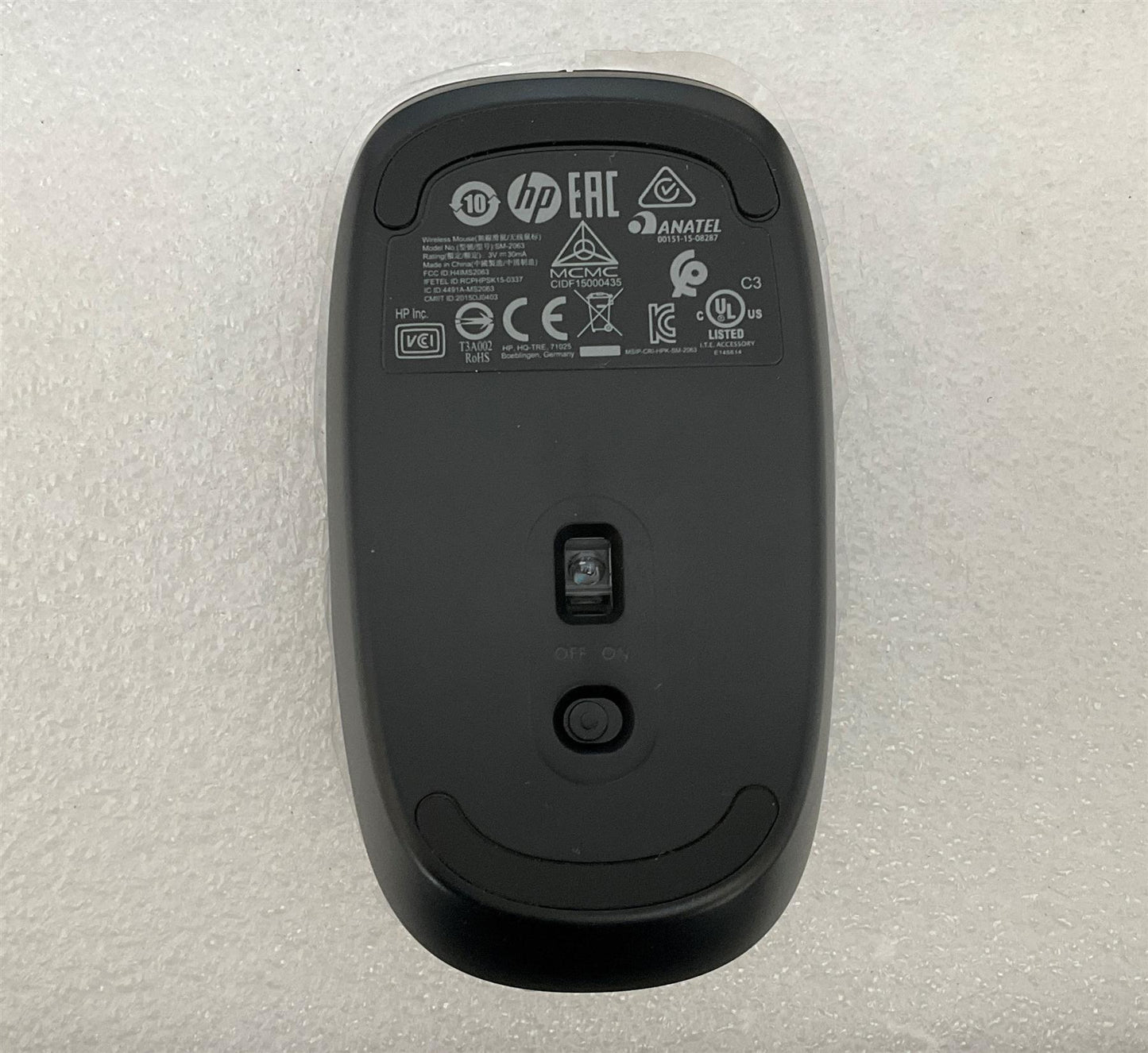 HP Yellowstone Vesuvius N9K63AV#ABU 801524-031 SK-2063 SM-2063 USB Wireless UK English Keyboard