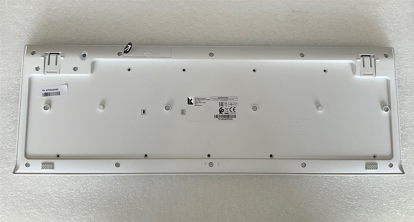 For HP 230 C2710 M7P30AA#ABD USB Wireless Keyboard White German GR Layout NEW