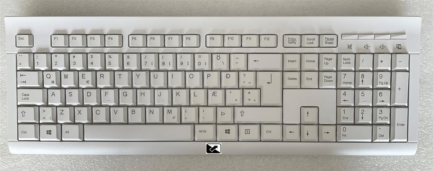 For HP 230 C2710 M7P30AA#A2M White USB Keyboard Only Iceland NEW