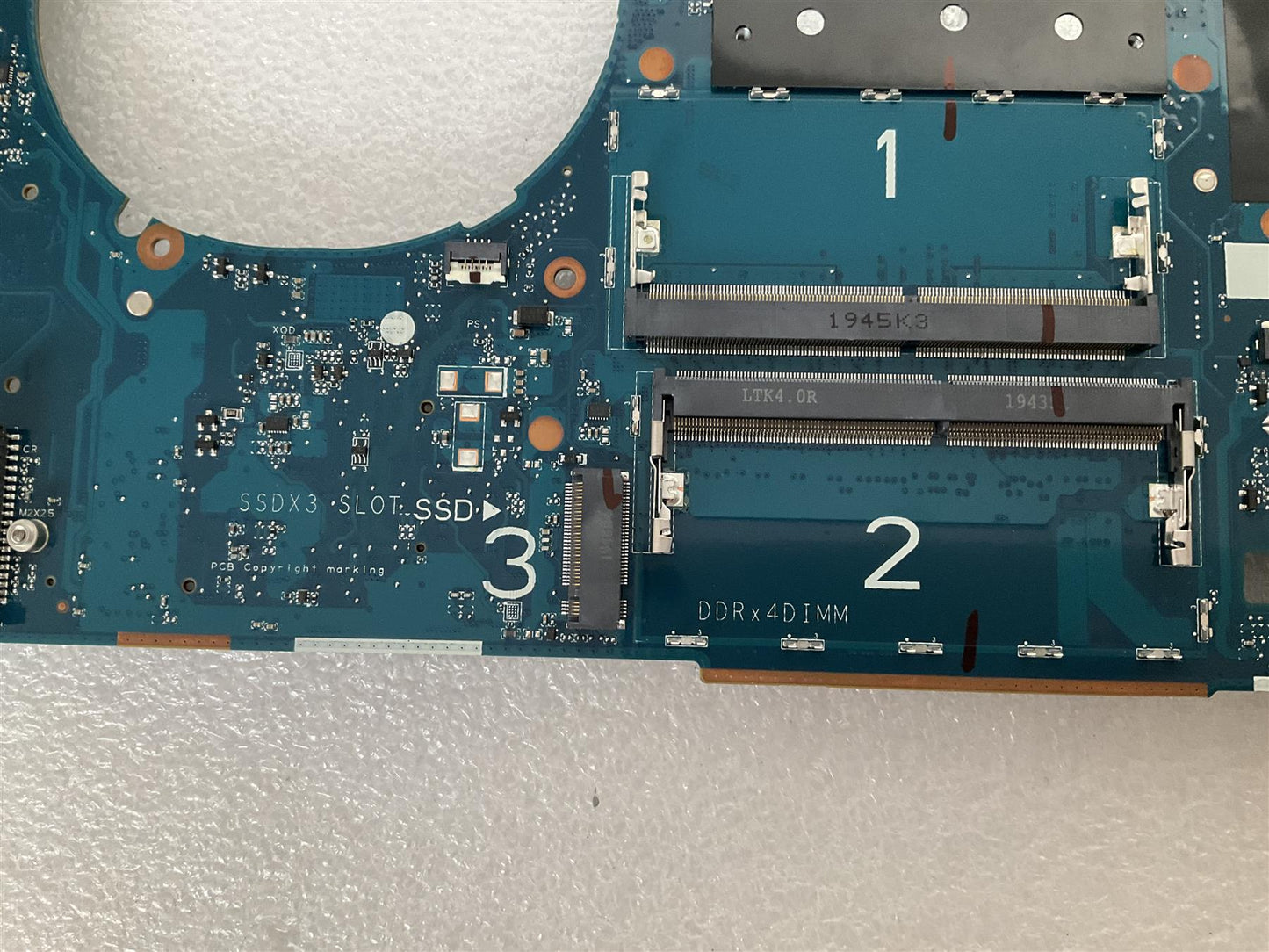 for HP ZBook 17 G6 L67966-001 601 sending L67963 Intel Xeon E-2286M Processor Motherboard NEW