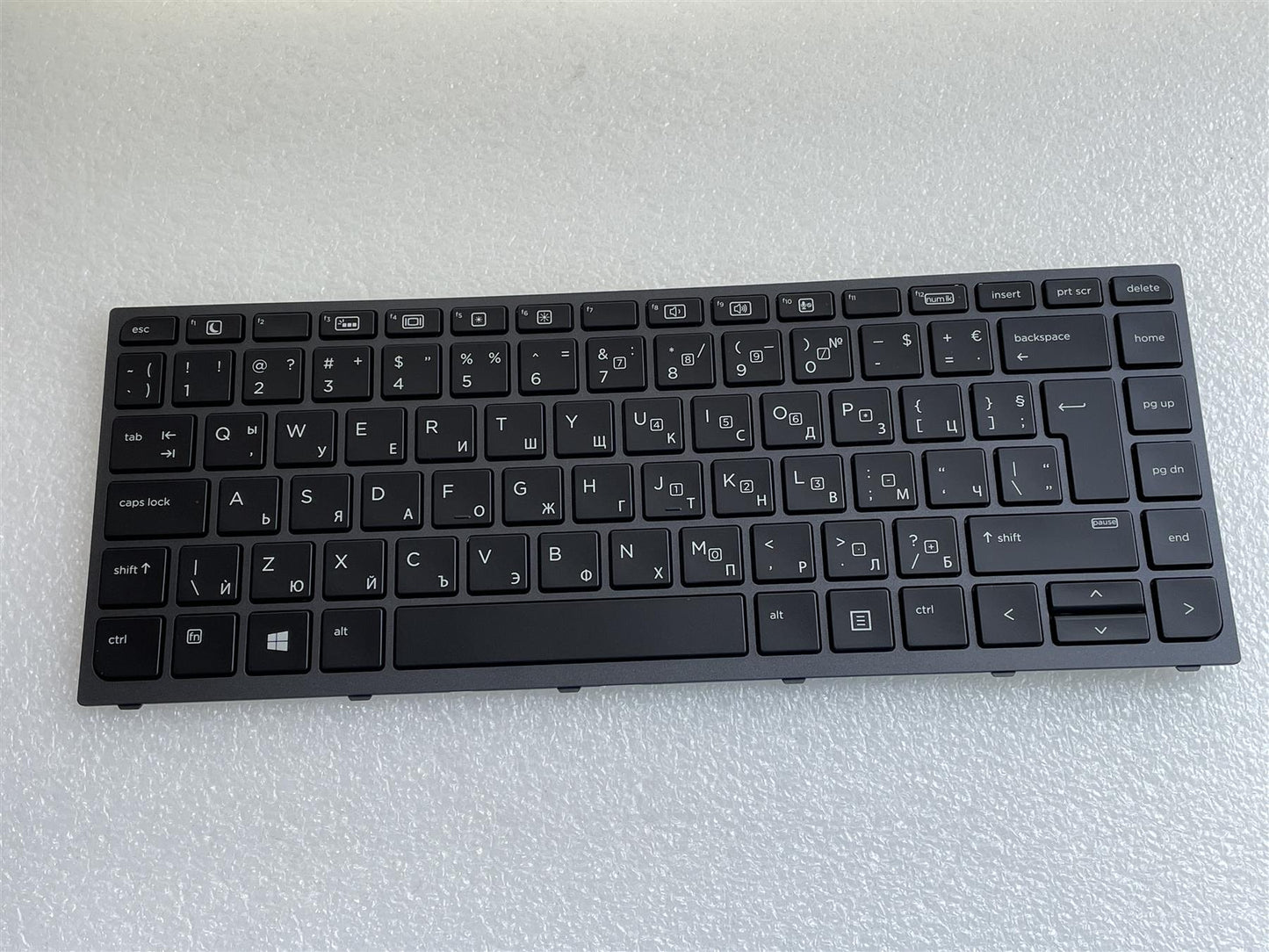 For HP ZBook Studio G3 841681-261 Keyboard Bulgarian Genuine Original NEW