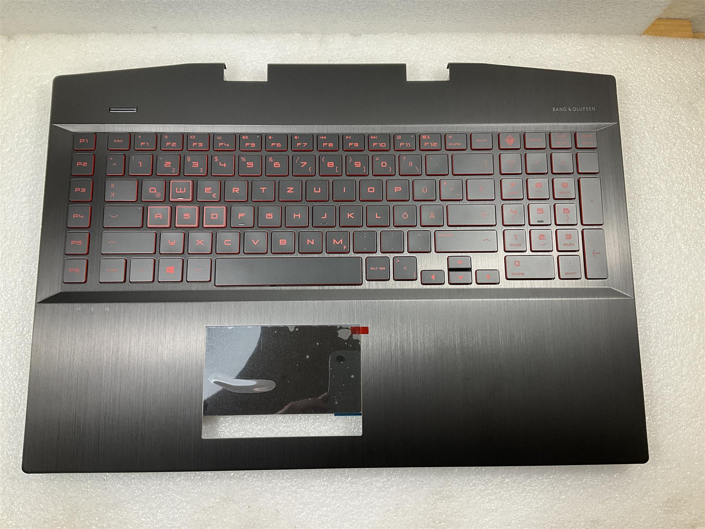 For HP Omen 17-CB 17T-CB L61638-041 L57379-041 German GR Palmrest Keyboard NEW