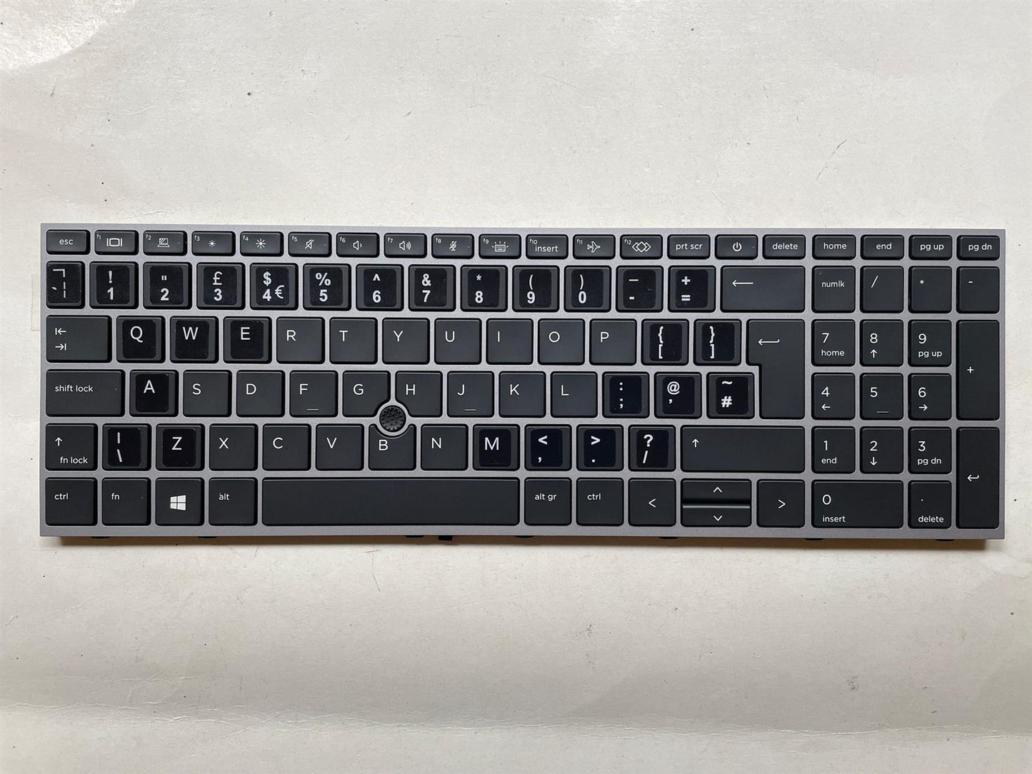 for HP Zbook 15 G7 G8 M17095-031 M23124-031 UK English Keyboard With Stickers