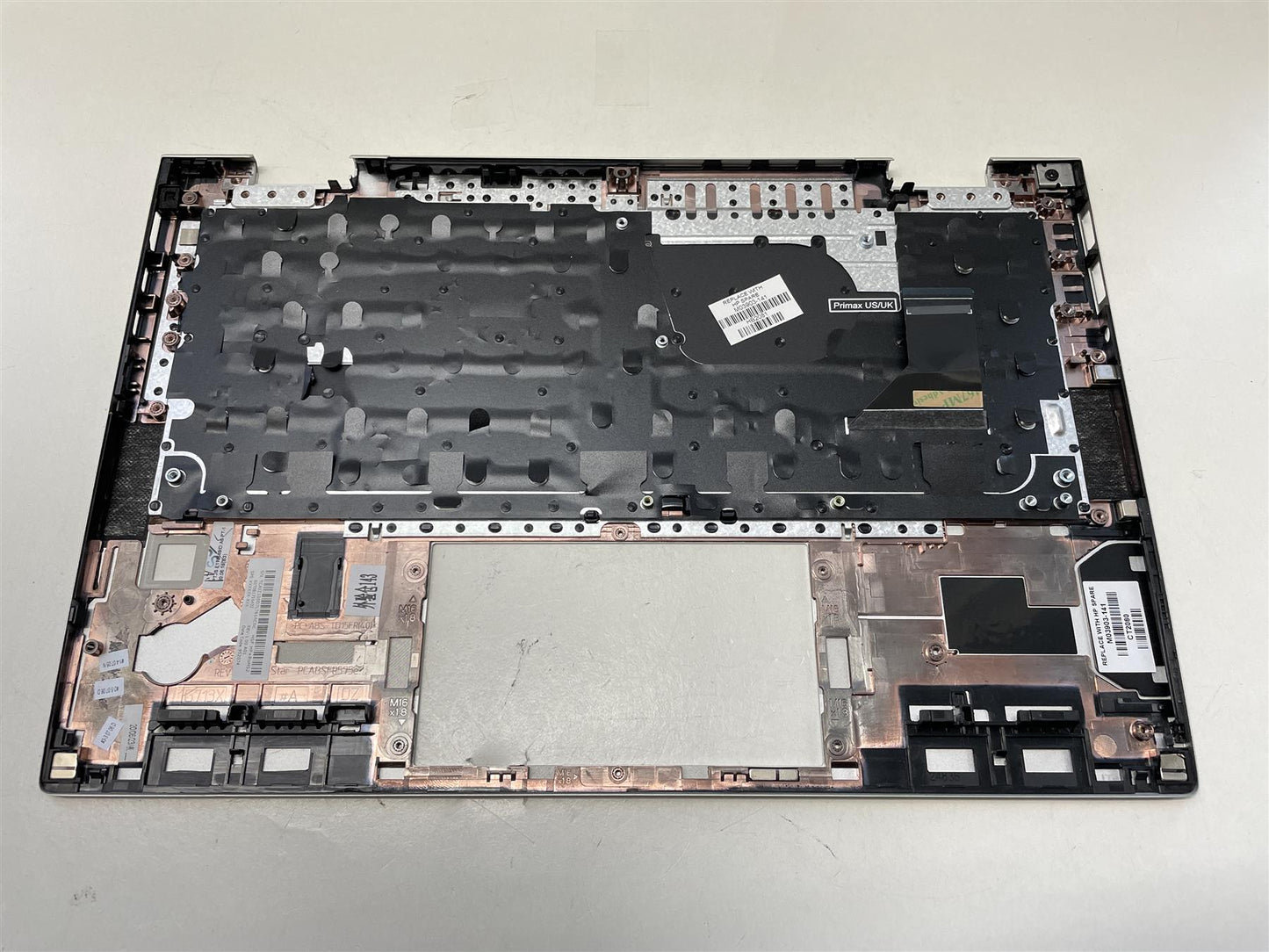For HP EliteBook x360 830 G8 M03903-141 Palmrest Top Cover Keyboard Turkish NEW