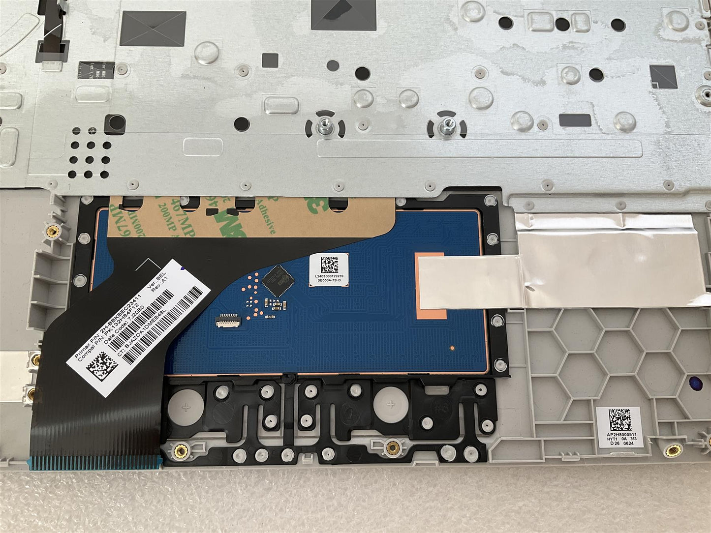HP 15-DW 15Z-GW 15S-DU L53736-A41 L52022-A41 Belgian Palmrest Keyboard NEW