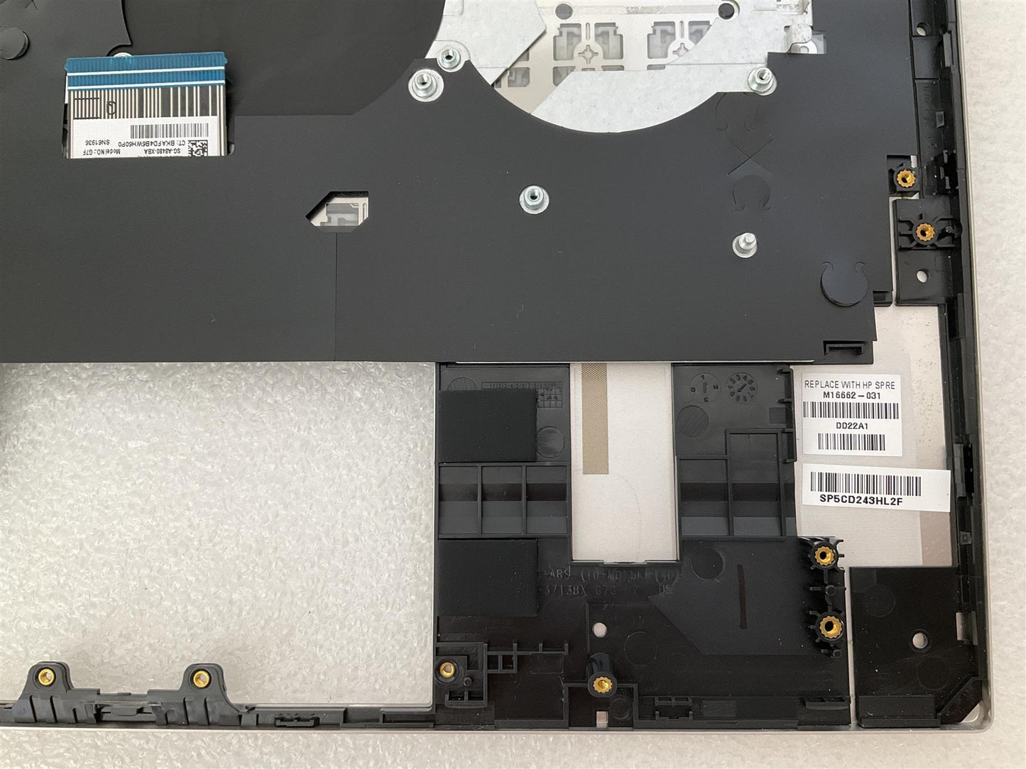 HP Pavilion 14-DV HP Pavilion 14-DV0595SA M24537-031 M16662-031 UK English Keyboard Palmrest Genuine NEW