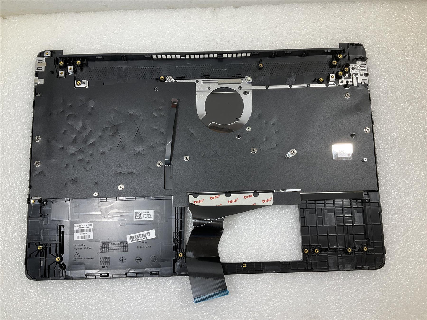 For HP 15-DY 15T-DY 15Z-EF 15S-EQ L68123-041 L63577-041 German Palmrest Keyboard
