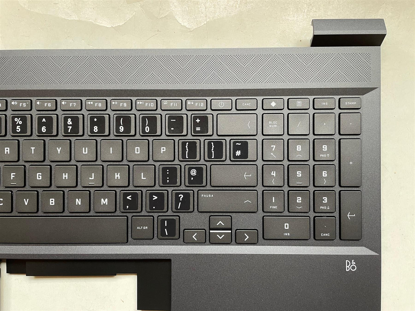 HP VICTUS 16-D 16-E M76862-031 M75757-031 UK English Keyboard Palmrest Sticker