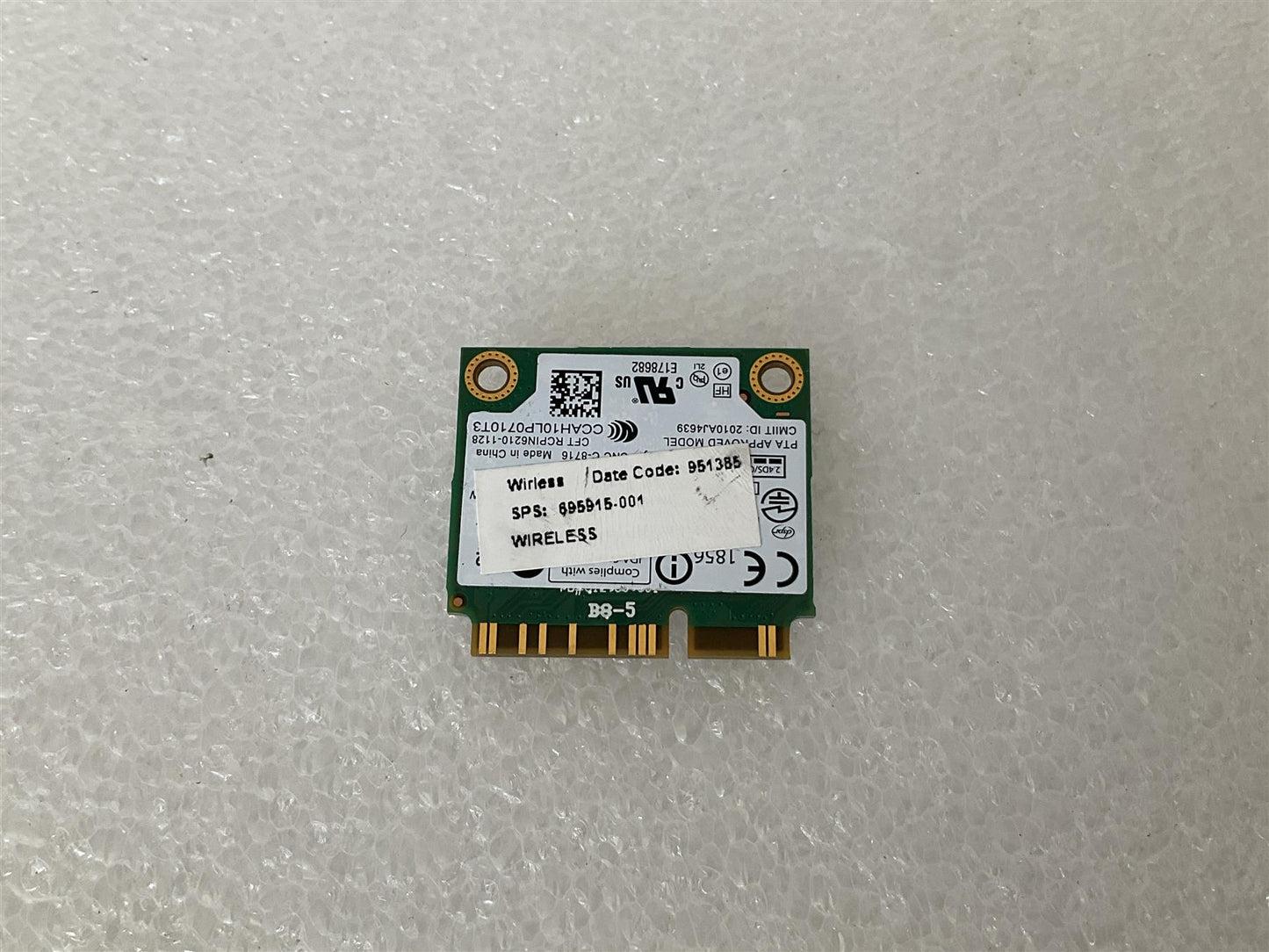 For HP 695826-001 Intel Centrino Advanced N 6205 62205ANHMW Wireless Card NEW
