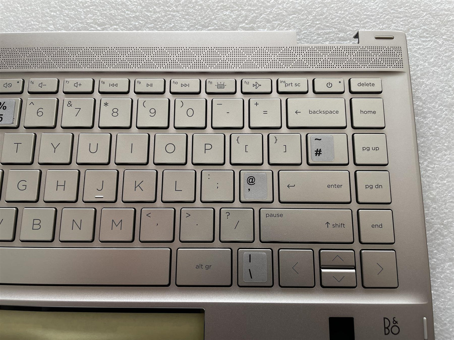 HP Pavilion x360 14-DW M01291-031 L96523-031 UK English Keyboard Palmrest NEW
