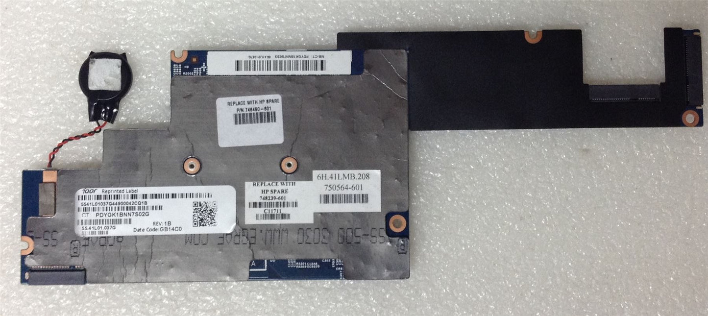 HP Spectre Split 13 x2 Pro 746490-601 Intel Core i5-4202Y 4GB UMA Motherboard
