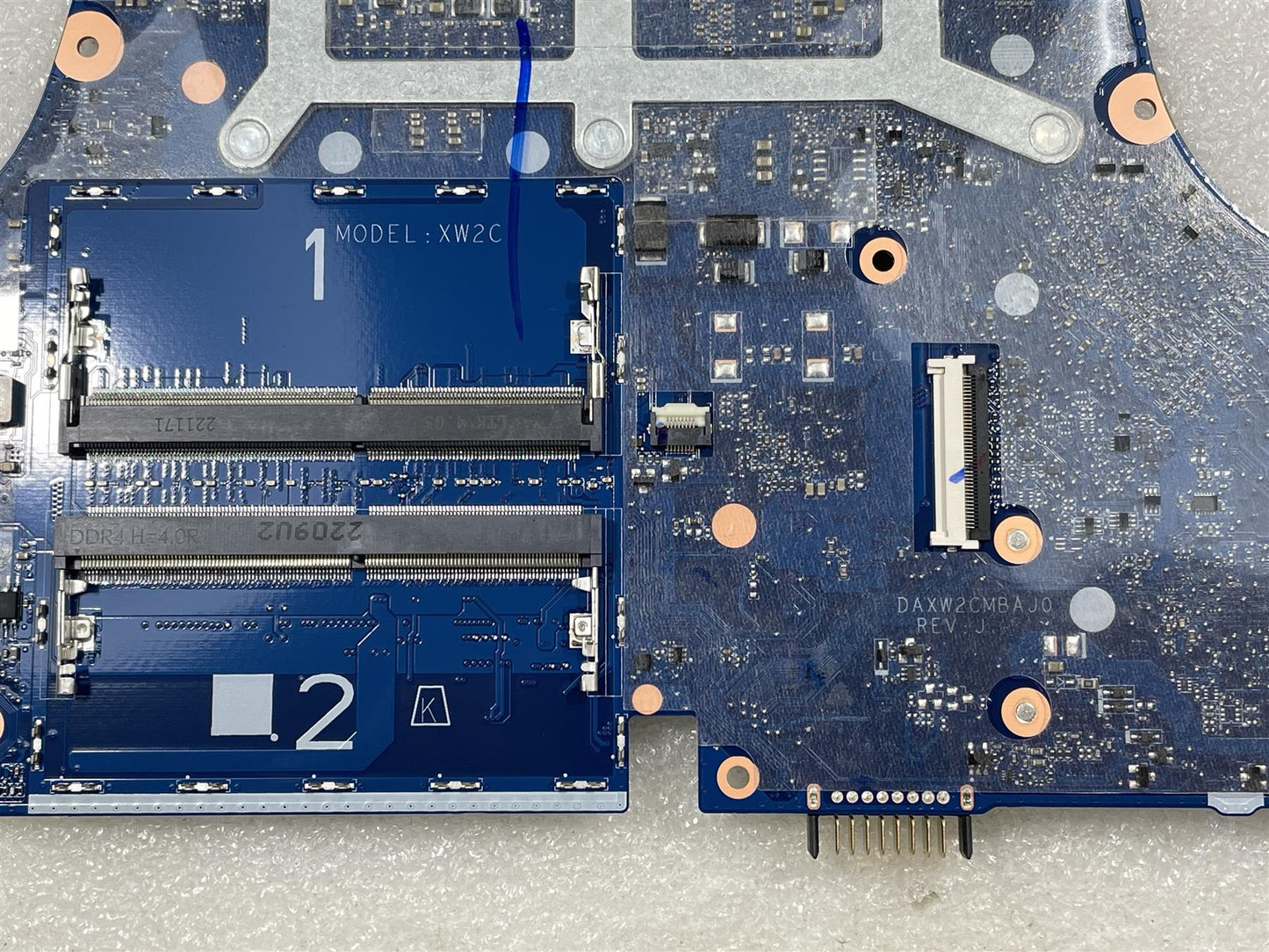 For HP ZBook 15 G5 L28701-601 Motherboard Intel i7-8850H AMD Radeon Pro WX4150