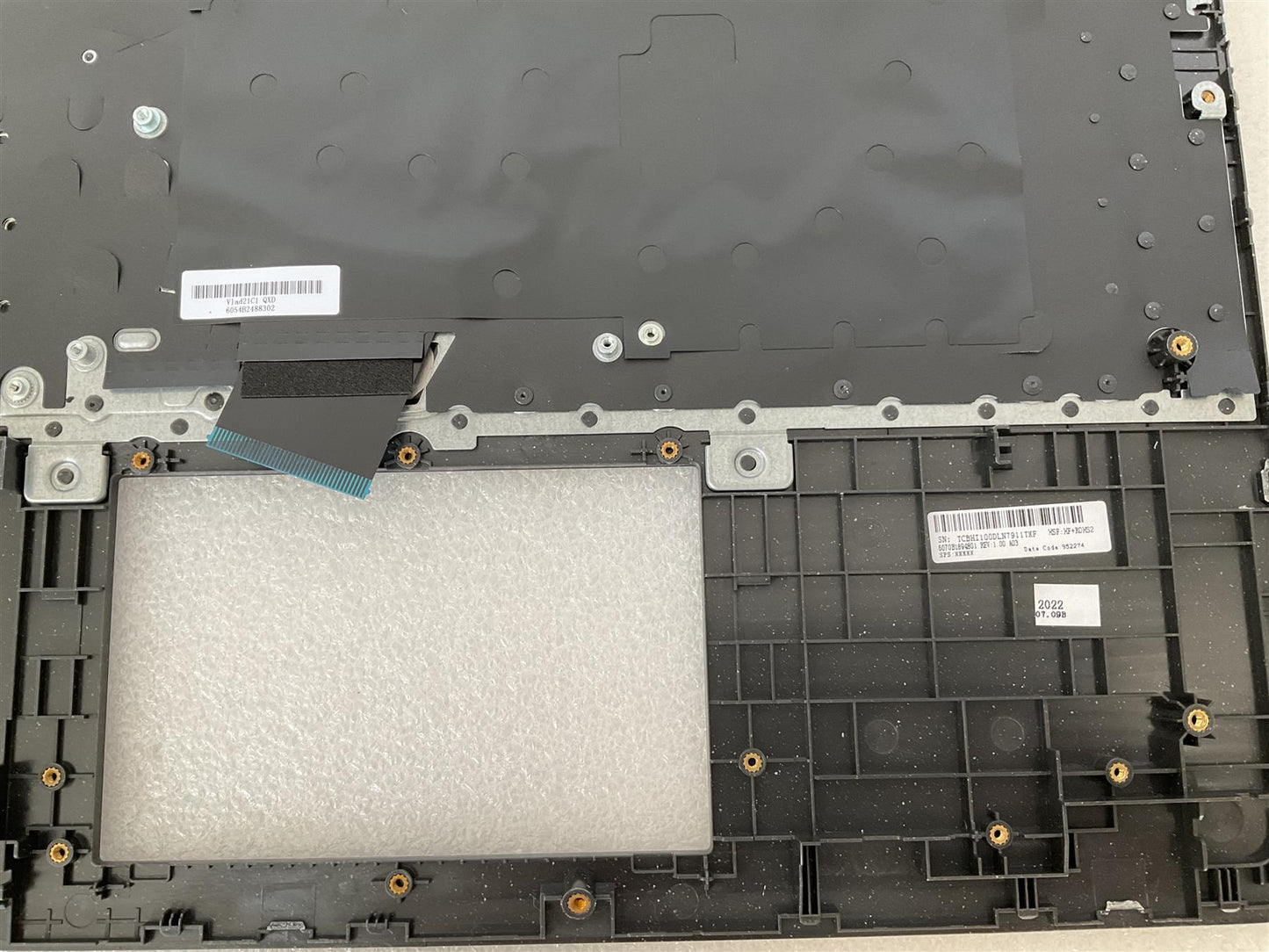 HP 17-CN 17T-CN 17-CP M53088-B31 M50468-B31 US International Keyboard Palmrest