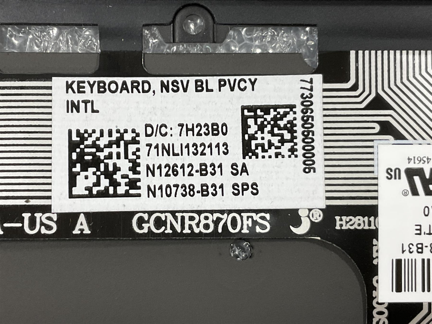 for HP Spectre X360 14-EF N12612-B31 N10738-B31 US International Keyboard NEW