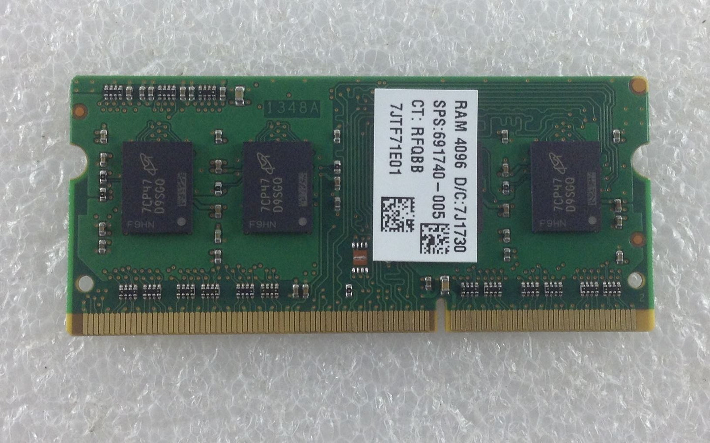 HP 250 G5 1TT39ES ABU 4 GB DDR3 PC3 RAM Memory SO-DIMM 14900S 691740-005