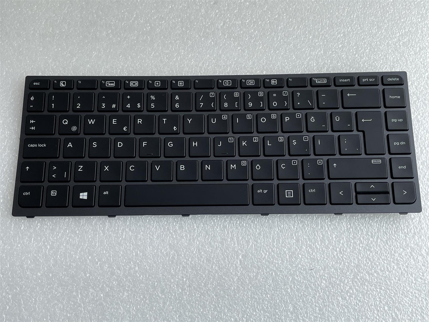 For HP ZBook Studio G3 841681-141 Keyboard Turkish Genuine Original NEW