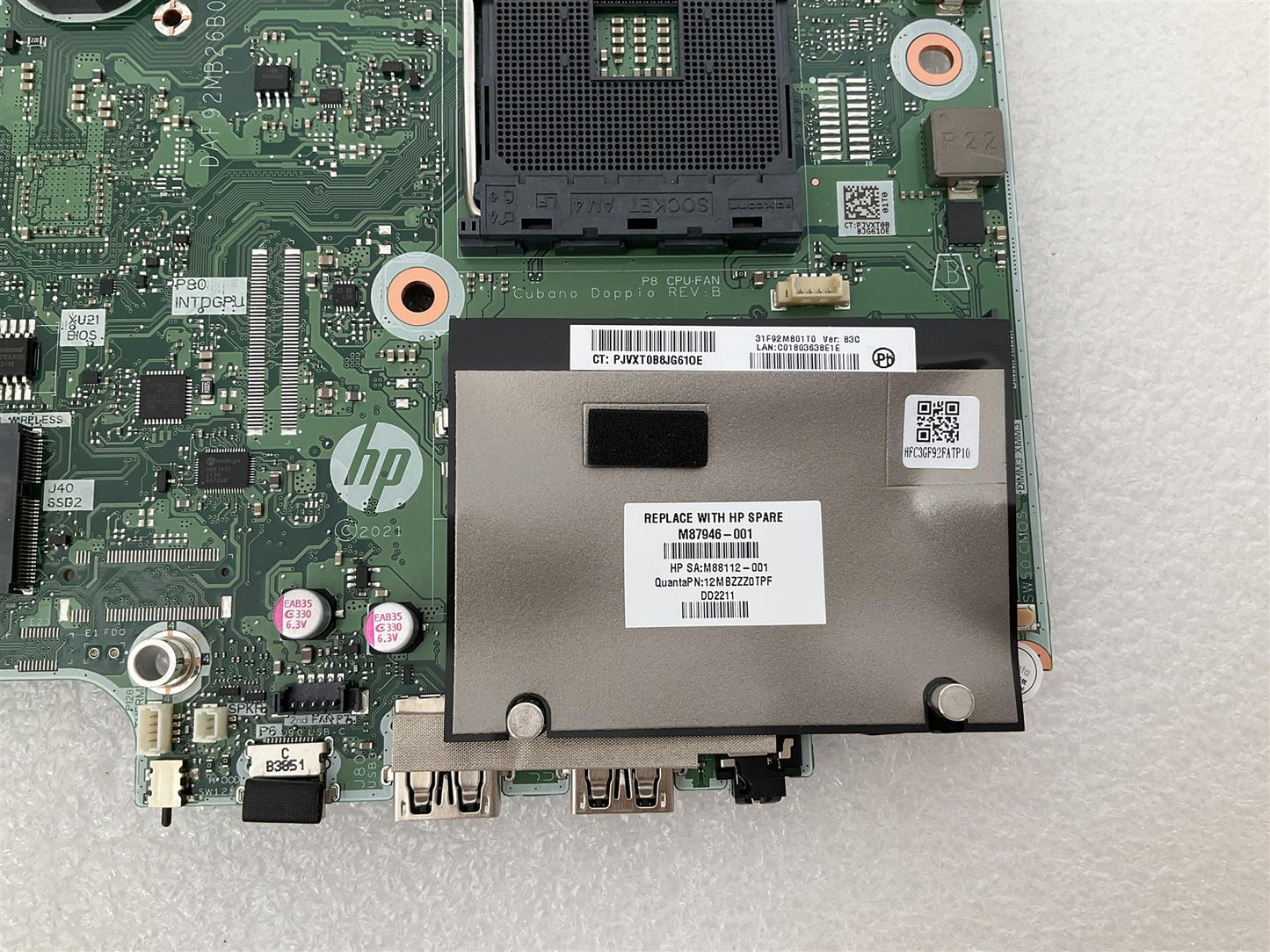 For HP ProDesk 405 G6 DM M11782-001 M11765-001 AMD AM4 Socket CPU Motherboard