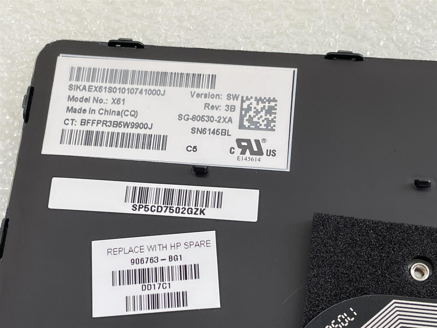 For HP ProBook 430 G4 906763-BG1 Keyboard Swiss Genuine Original NEW