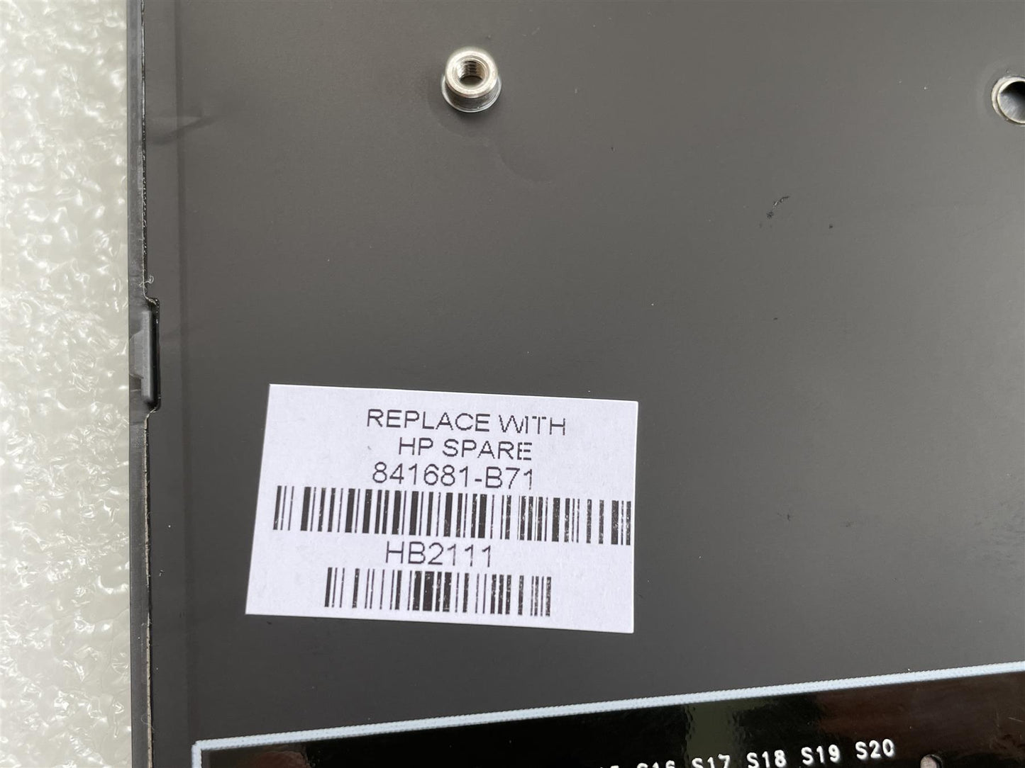 For HP ZBook Studio G3 841681-B71 Keyboard sweden Finland Genuine Original NEW