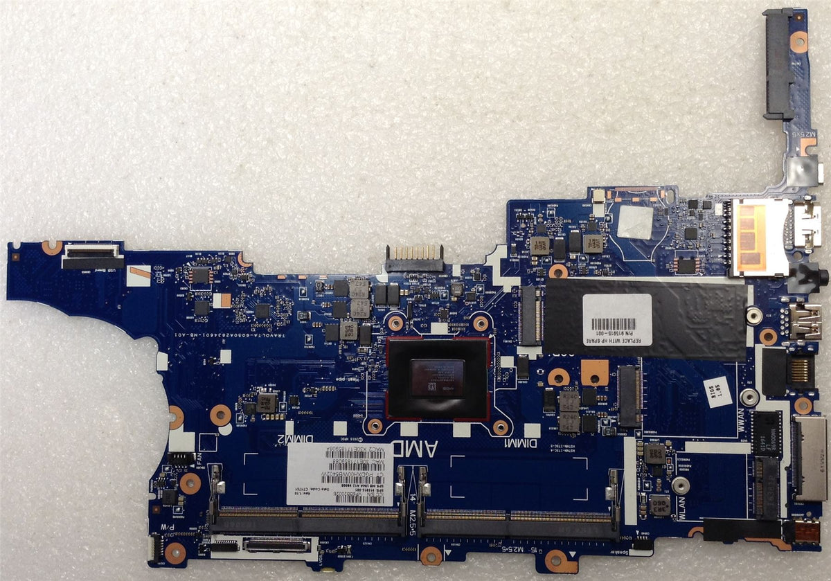 HP Elitebook 745 755 G4 PC 915915-001 917684-001 AMD Pro A12-9800B Motherboard NEW