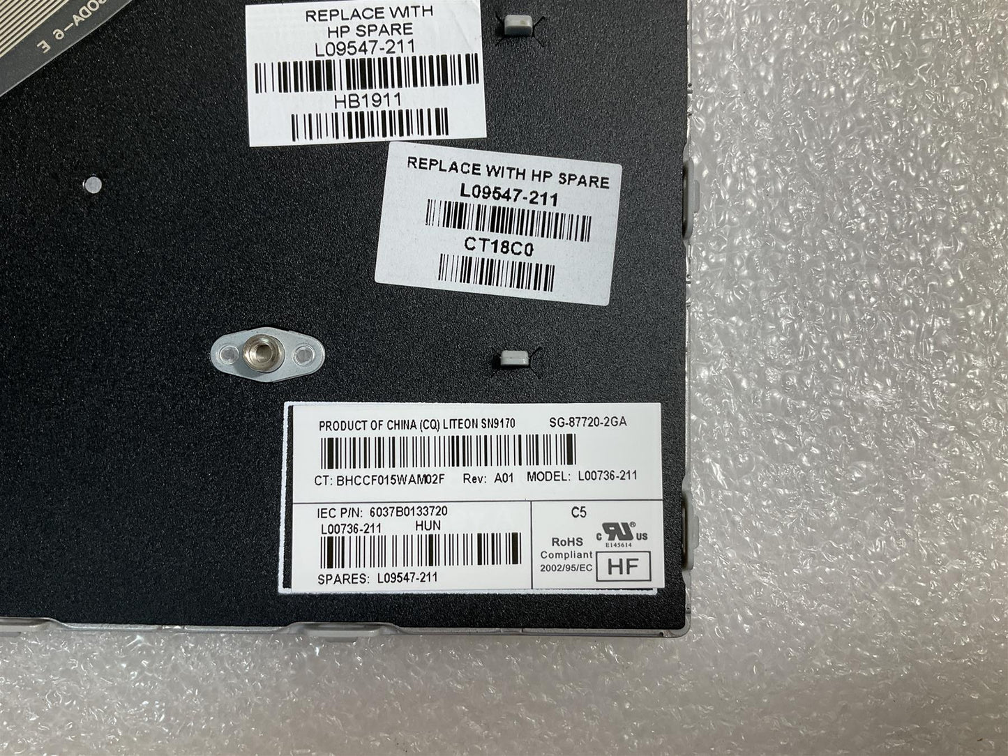 For HP ProBook 640 645 G4 G5 L09547-211 Hungary Hungarian Keyboard Genuine NEW