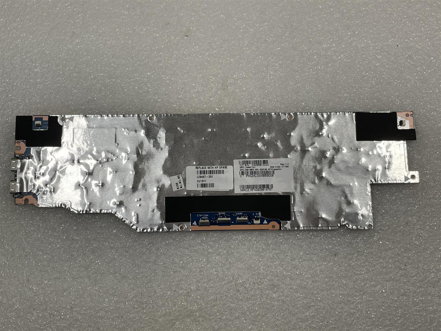 HP Engage Go Mobile System L29467-301 Motherboard Intel Core M3-7Y30 4GB 128GB