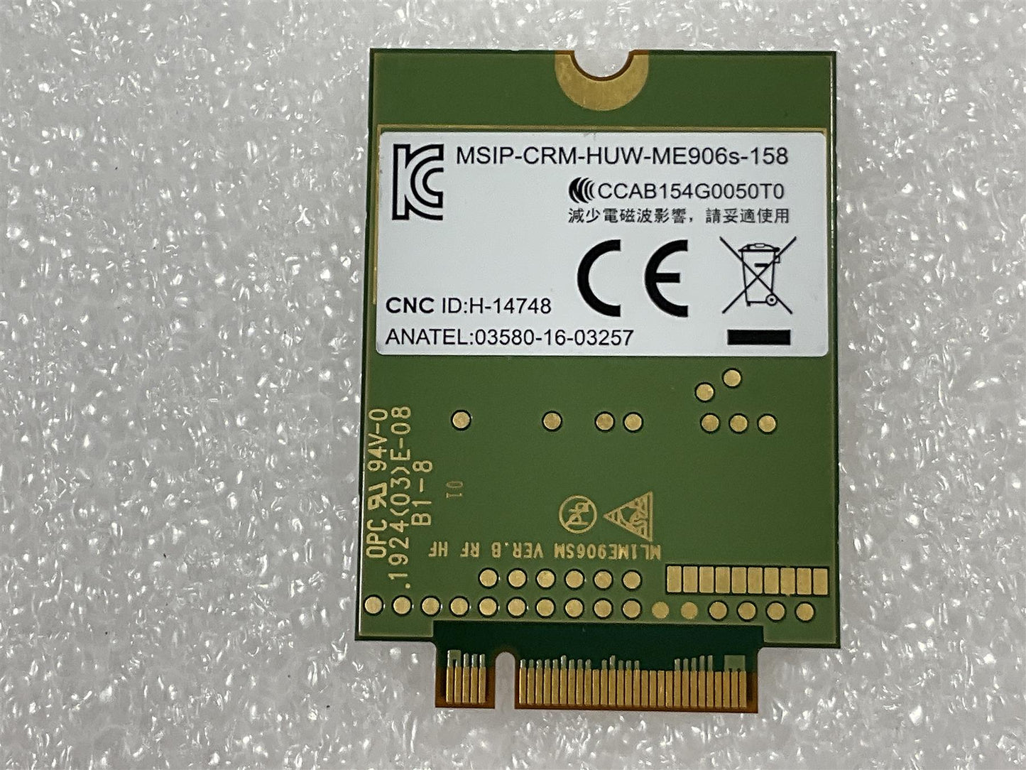 HP L29292-800 Huawei LTE Module ME906S-158 Mobile Broadband GPS LTE/HSPA+ 4G