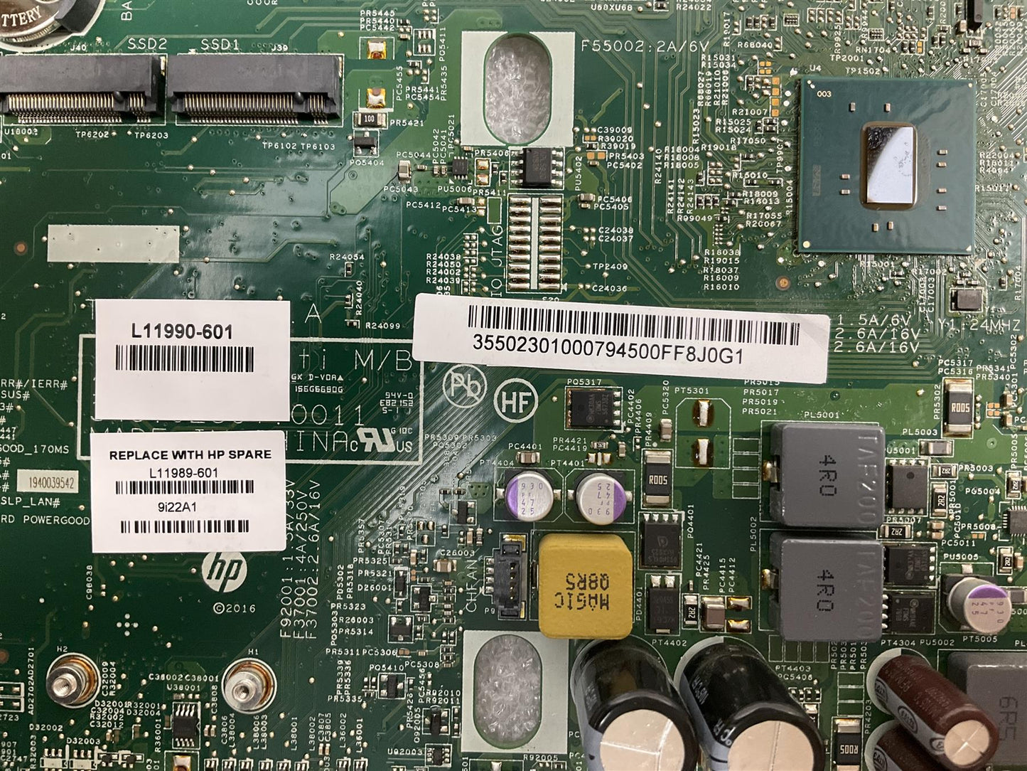 HP RP9 G1 Retail System 9115 811307-001 L11990-601 L11989-601 Intel LGA1151 Motherboard NEW