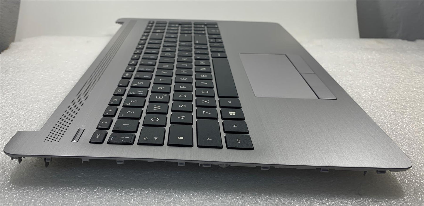 With Stickers - HP 250 G7 L50001-031 Palmrest UK English Keyboard With Stickers Label NEW