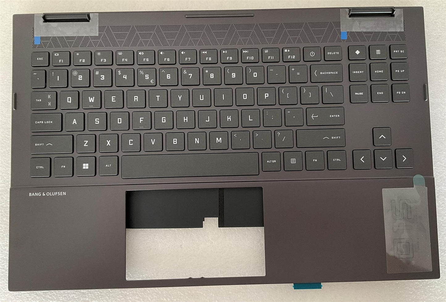 HP OMEN 15-EN 15Z-N M47718-B31 M46183-B31 M47718-001 M46183-001 US International English Keyboard Palmrest 4-zone lighting Backlit Back lighting BL NEW