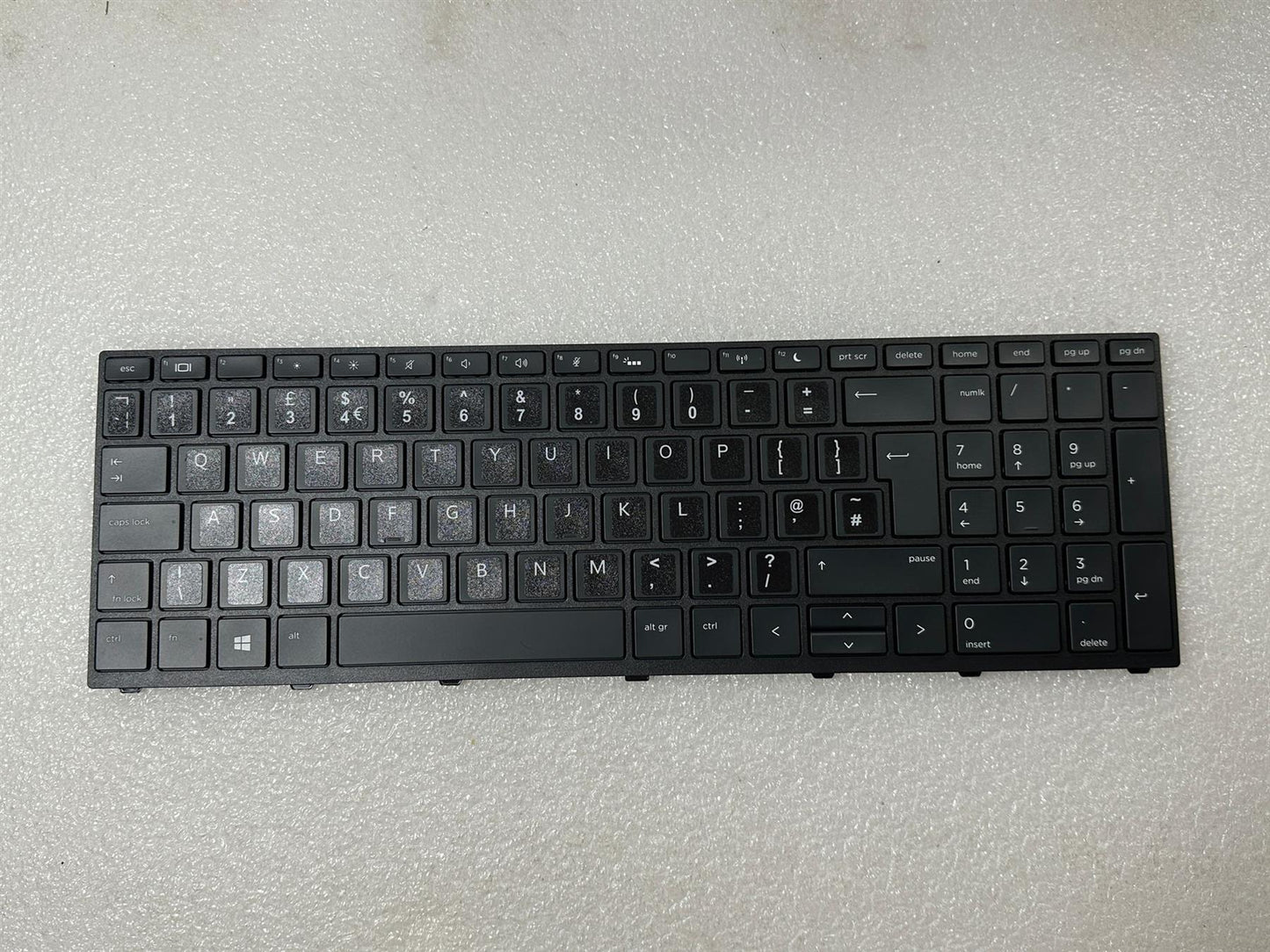 With Stickers, See Photos - A111 L01027-031 - L01027-031 - HP ProBook 450 G5 455 G5 L01028-031 English UK Keyboard Genuine With STICKER NEW