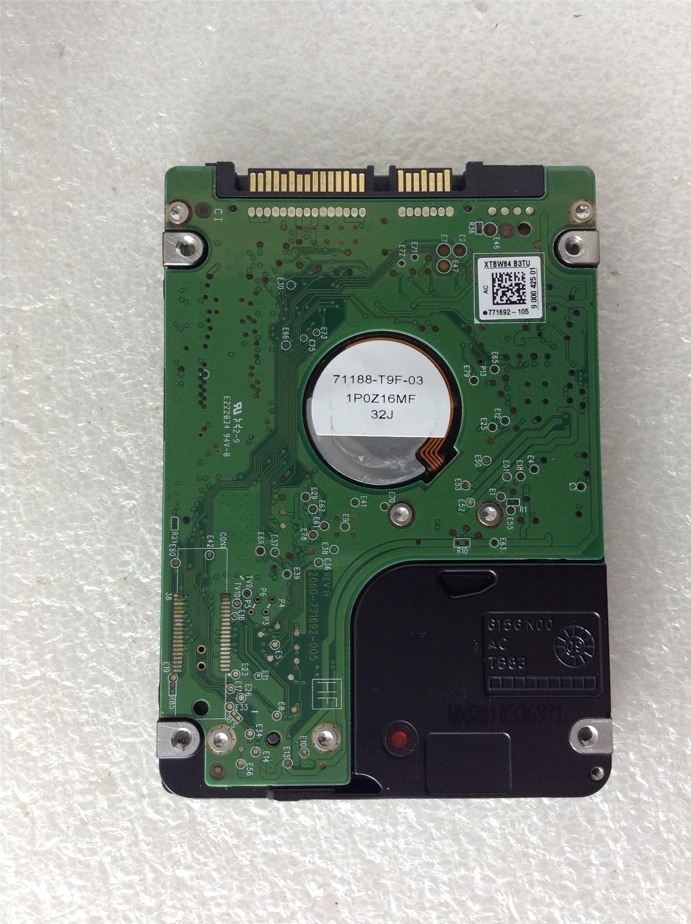 Hard Disk Drive HDD spares parts FAULTY WESTERN DIGITAL 320GB WD3200BEKT-75PVMT0