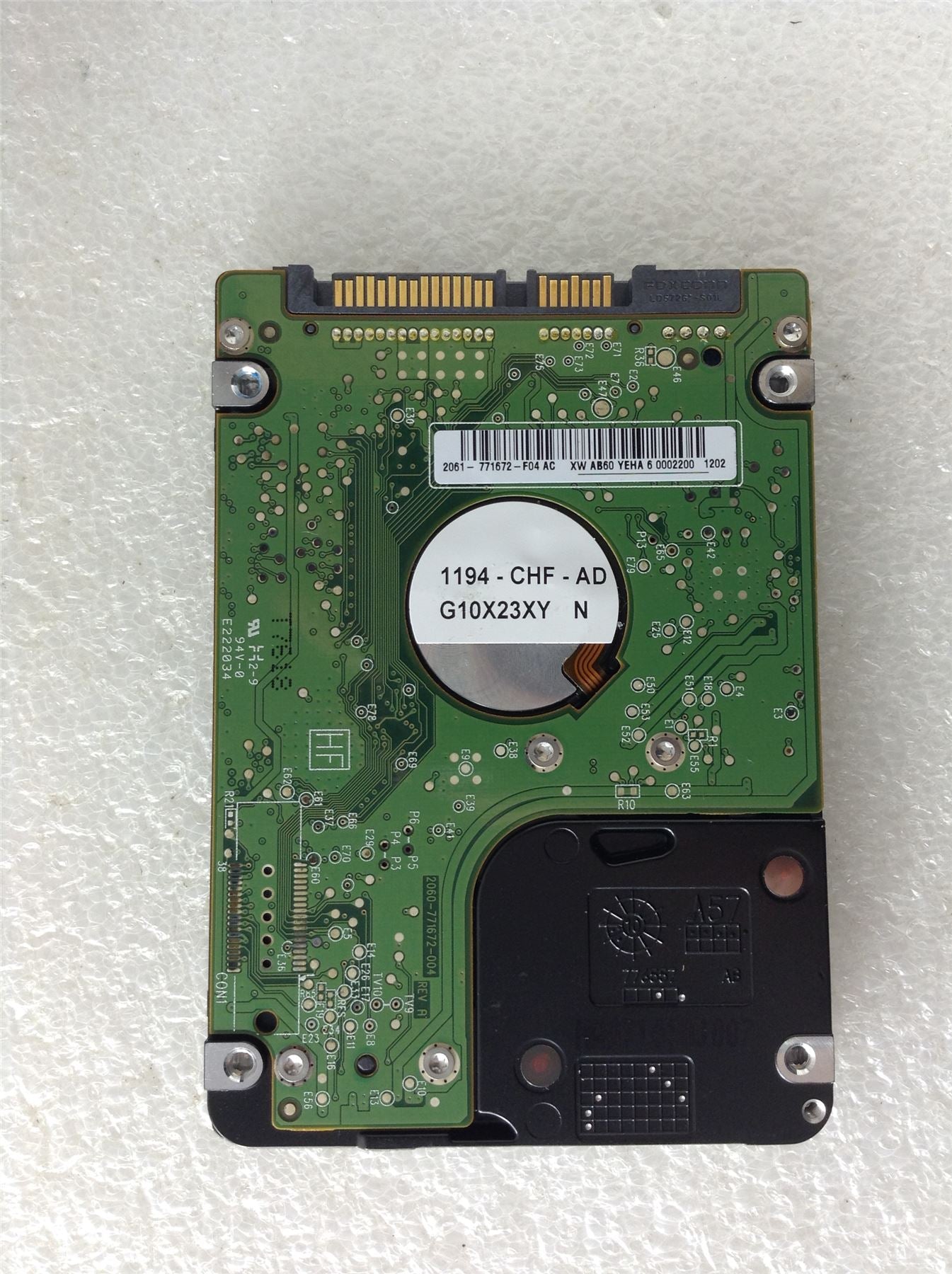 Hard Disk Drive HDD spares parts FAULTY WESTERN DIGITAL 500GB WD5000BEVT-35A0RT0