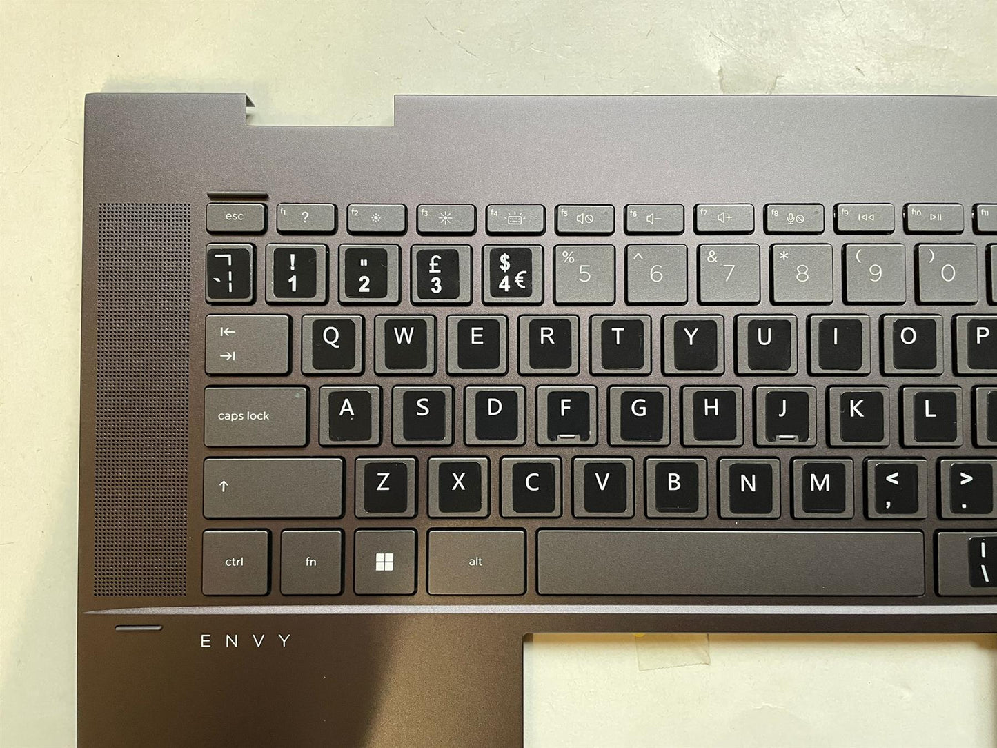 HP ENVY X360 15-EU M50067-031 M45489-031 UK English Keyboard Palmrest Sticker