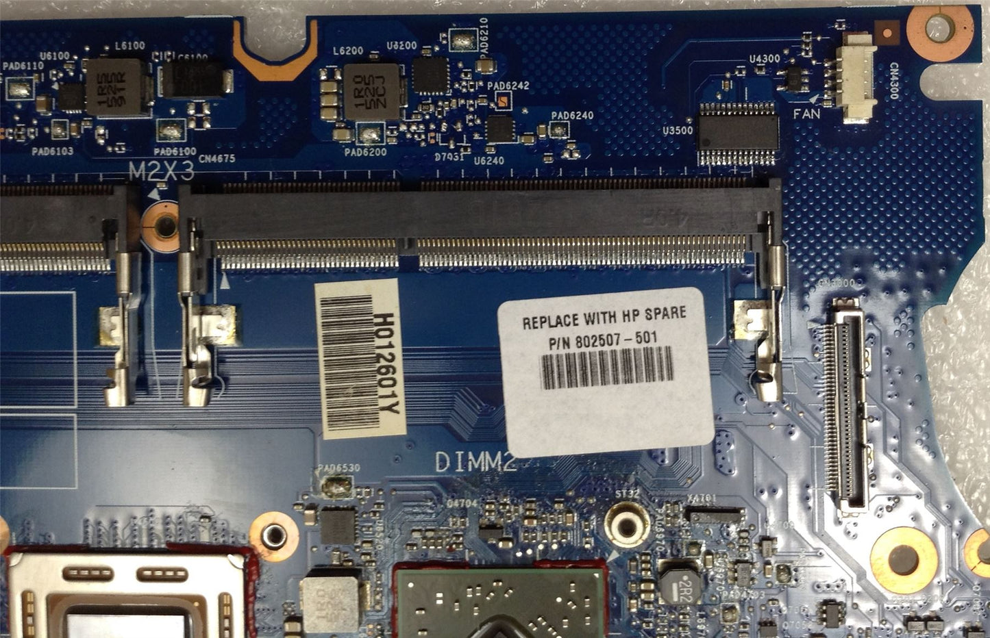 HP EliteBook 725 G2 AMD A10-7350B 802507-501 601 001 802808-501 A10 Pro-7350B 802507-601 Motherboard NEW