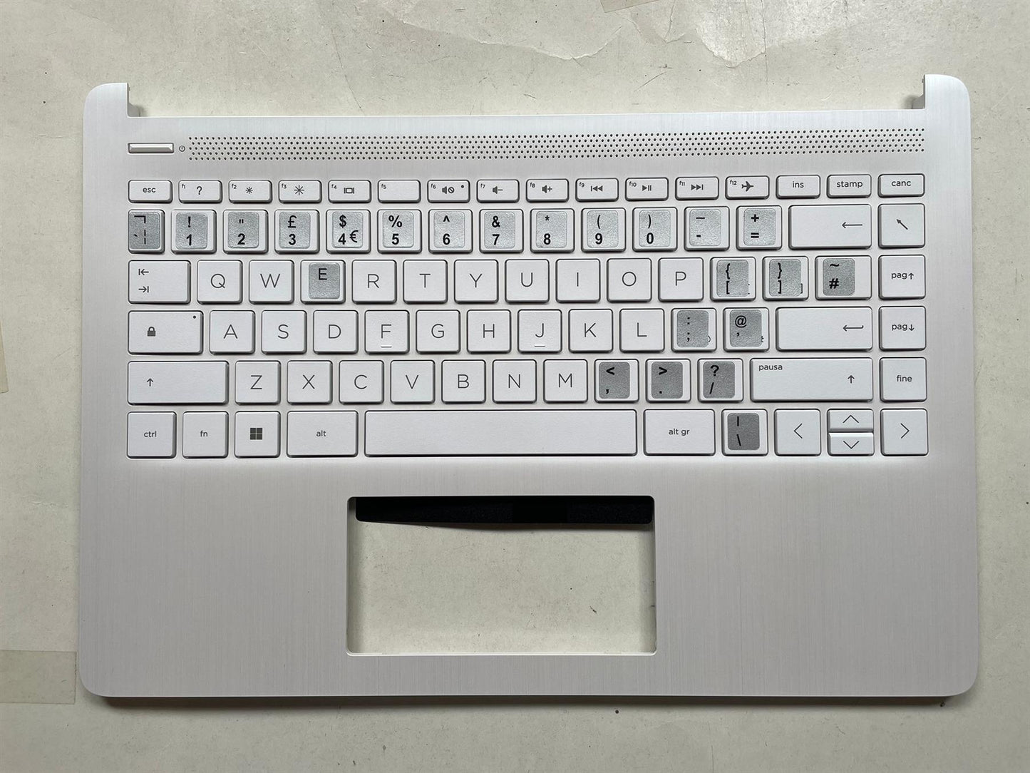 HP 14-DQ 14S-DQ 14-FQ 14S-FQ L61508-031 L68616-031 UK English Keyboard Palmrest Stickers