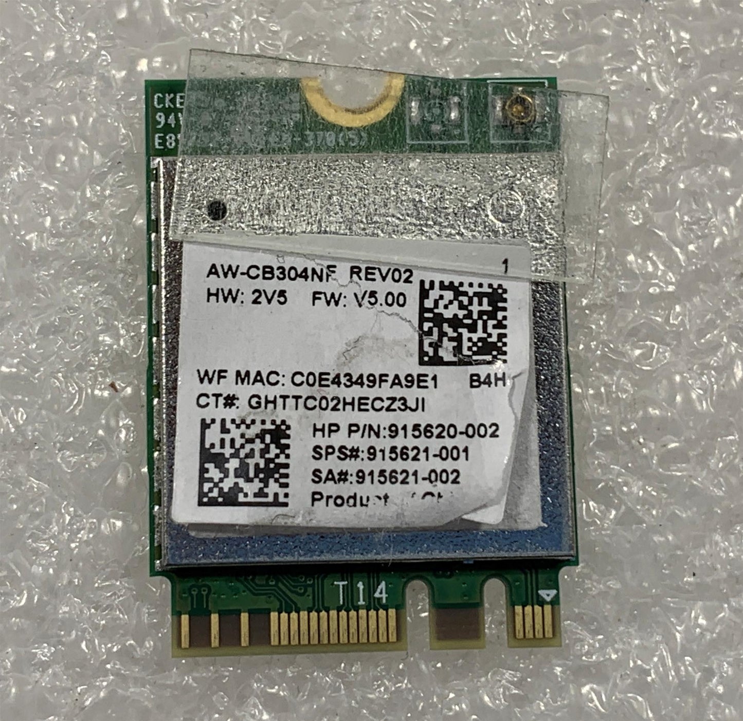 HP 255 G7 Notebook PC L17365-005 915620-002 Realtek RTL8821CE WLAN Module NEW
