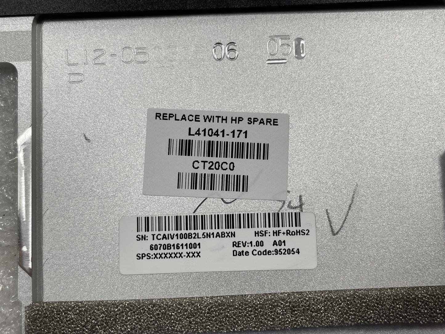 For HP EliteBook x360 1040 G5 L41041-171 Arabic Arabia Palmrest Keyboard NEW