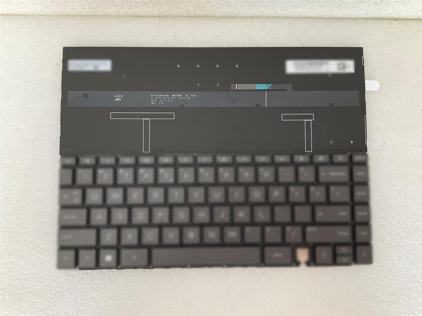 HP Spectre 14-EA M27956-031 M22193-031 UK English Keyboard Palmrest Sticker NEW