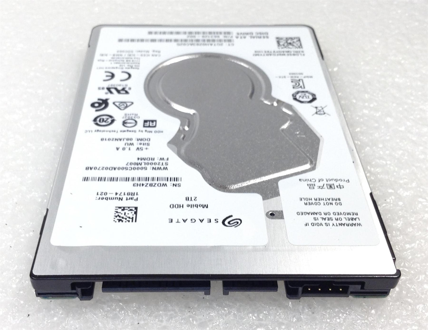 Hp 400 600 800 G2 819636-001 SEAGATE ST2000LM007 2.5-inch 2TB SATA 5400 RPM NEW