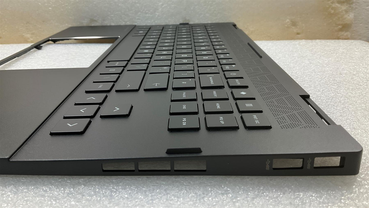HP OMEN 16-K 16T-K N18287-031 N14413-031 UK English Keyboard Palmrest NEW