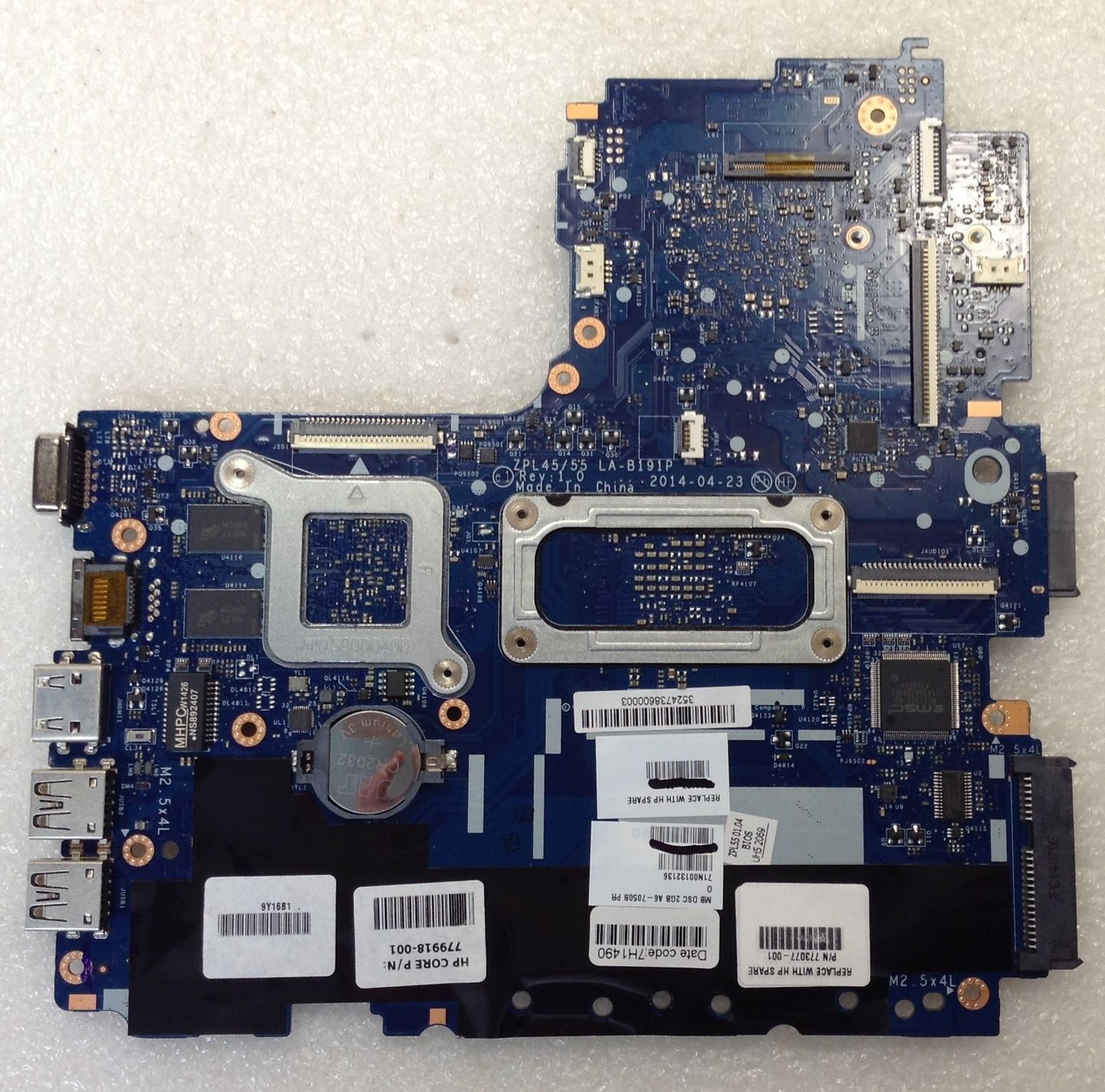HP ProBook 455 G2 773077-001 779918 773074 AMD A6 Pro-7050B 2GB Motherboard NEW
