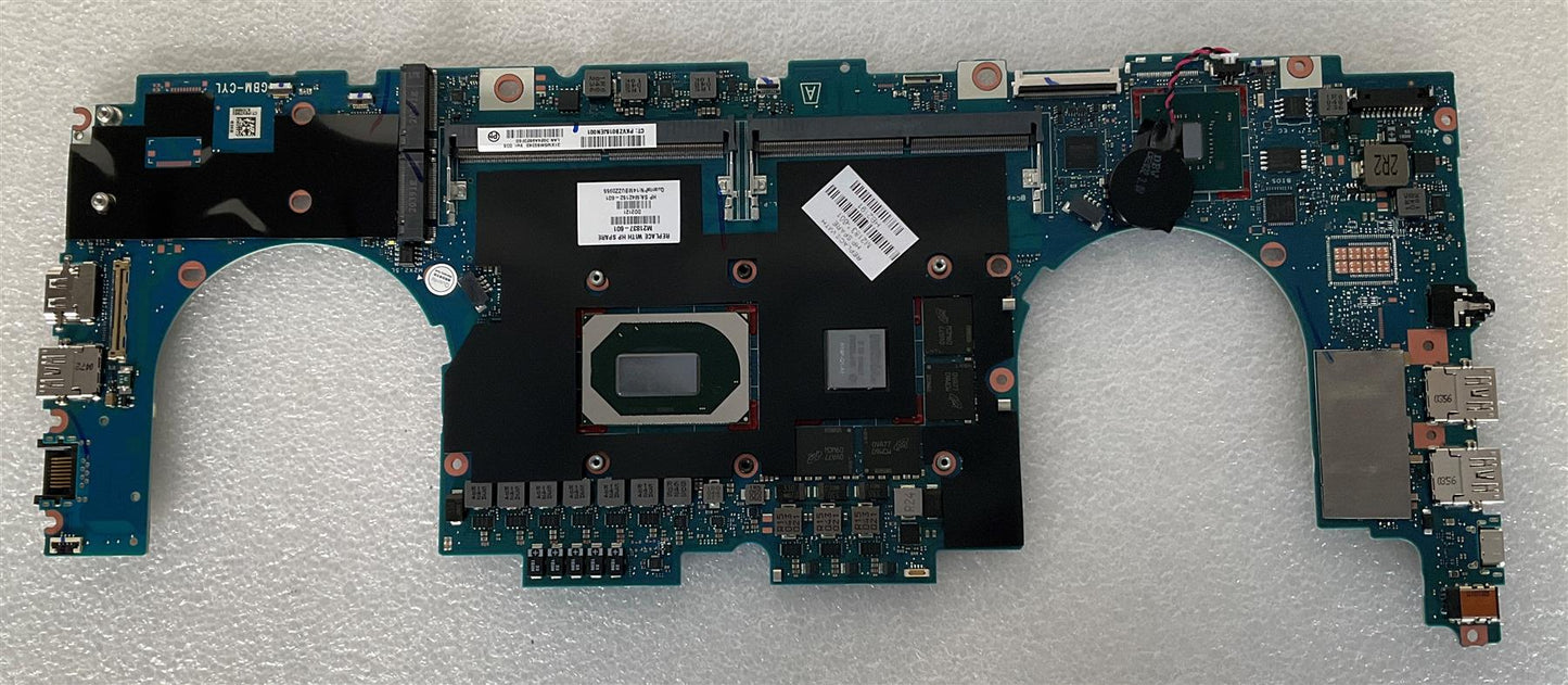 for HP ZBook Power G7 M21837-601 Intel i7-10750H NVIDIA T1000 4GB Motherboard